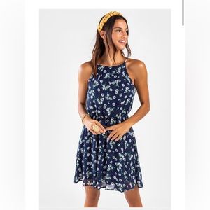 Francesca’s Flawless Daisy Print Dress, Mi Ami, women’s size medium